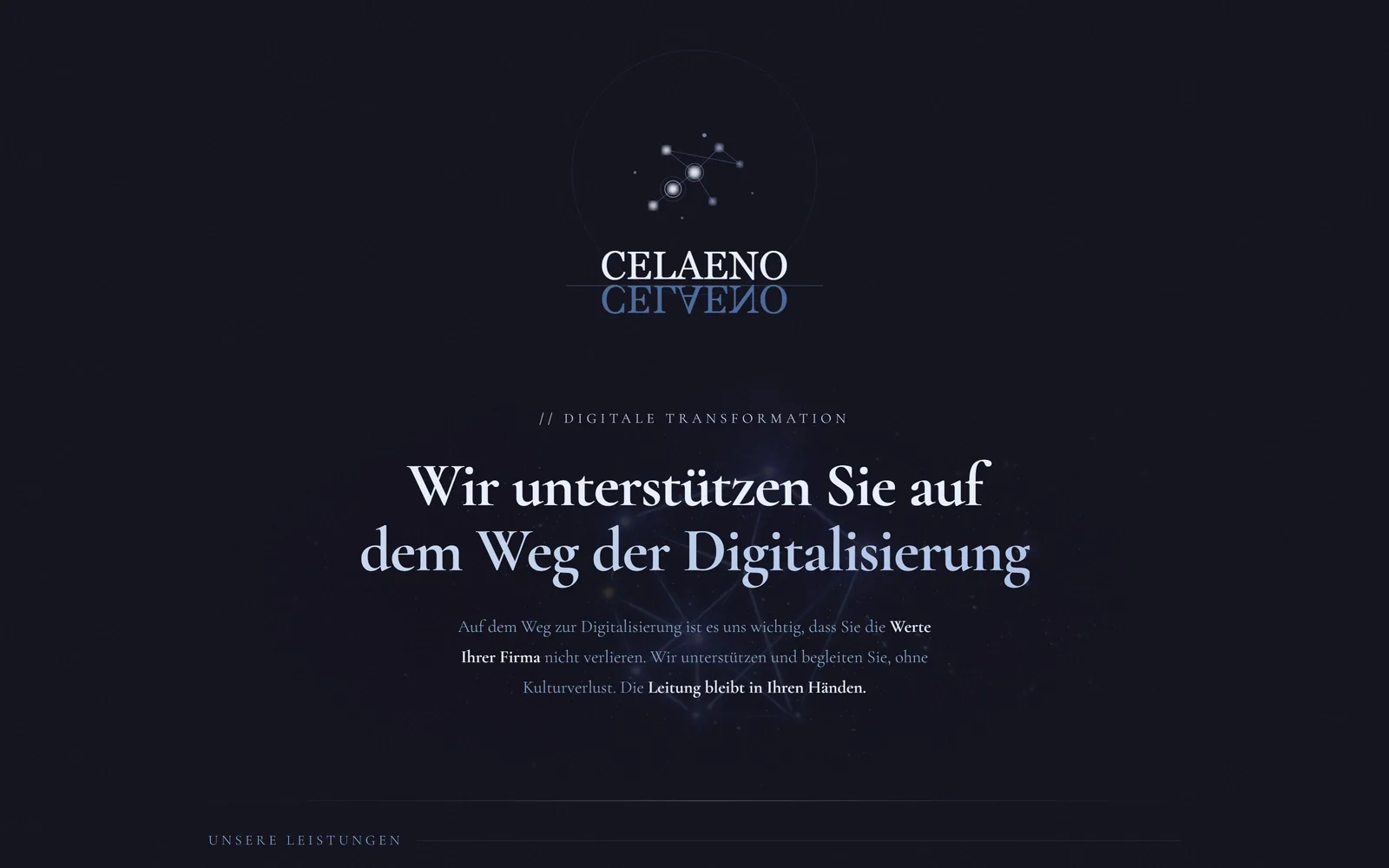 Website celaeno.ch